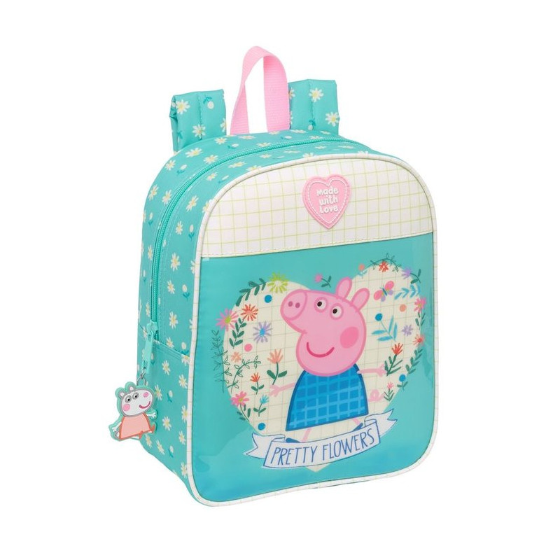 Mochila Guardería Peppa Pig Pretty Flowers