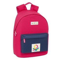 Mochila Escolar Benetton 41 cm