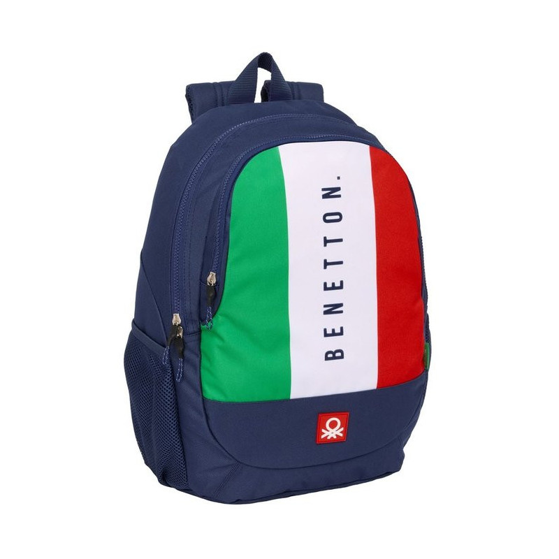 Mochila Escolar Adaptable a Carro Benetton 44 cm