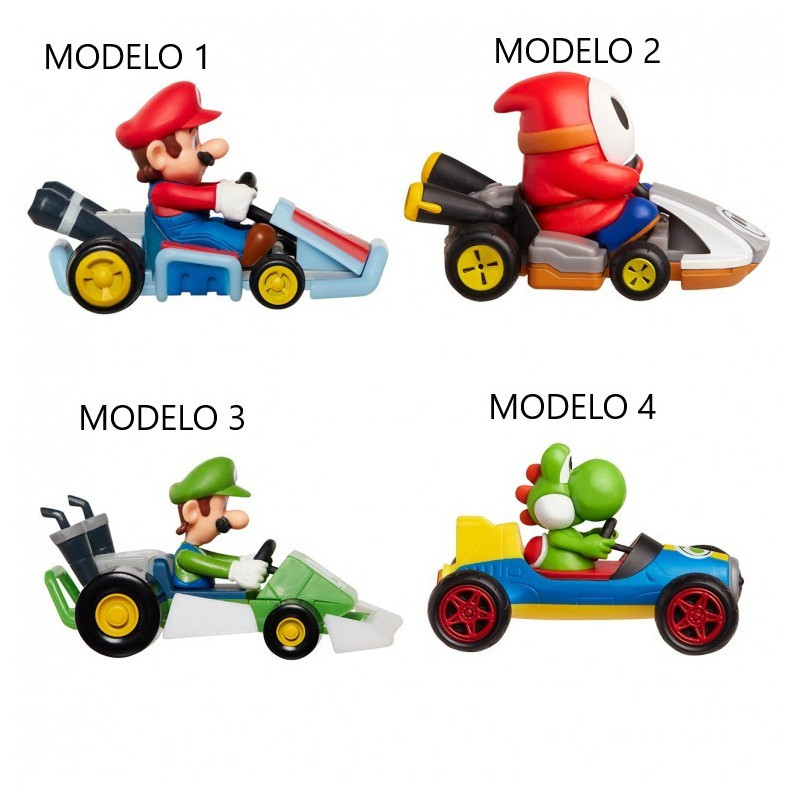 Mini Kart Racers Super Mario 6cm