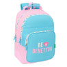 Mochila Escolar Doble con Cantoneras Adaptable a Carro Benetton Unique 42 cm
