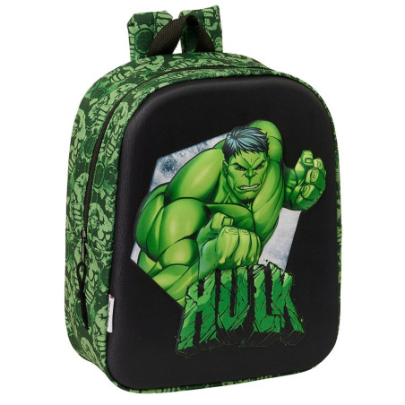 Mochila Preescolar 3D Hulk