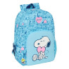Mochila Escolar Adaptable a Carro Snoopy 46 cm