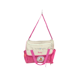 Bolsa Viaje Rosa Oso Baby