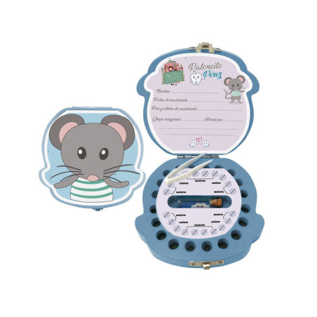 Caja Guardadientes Ratoncito Perez