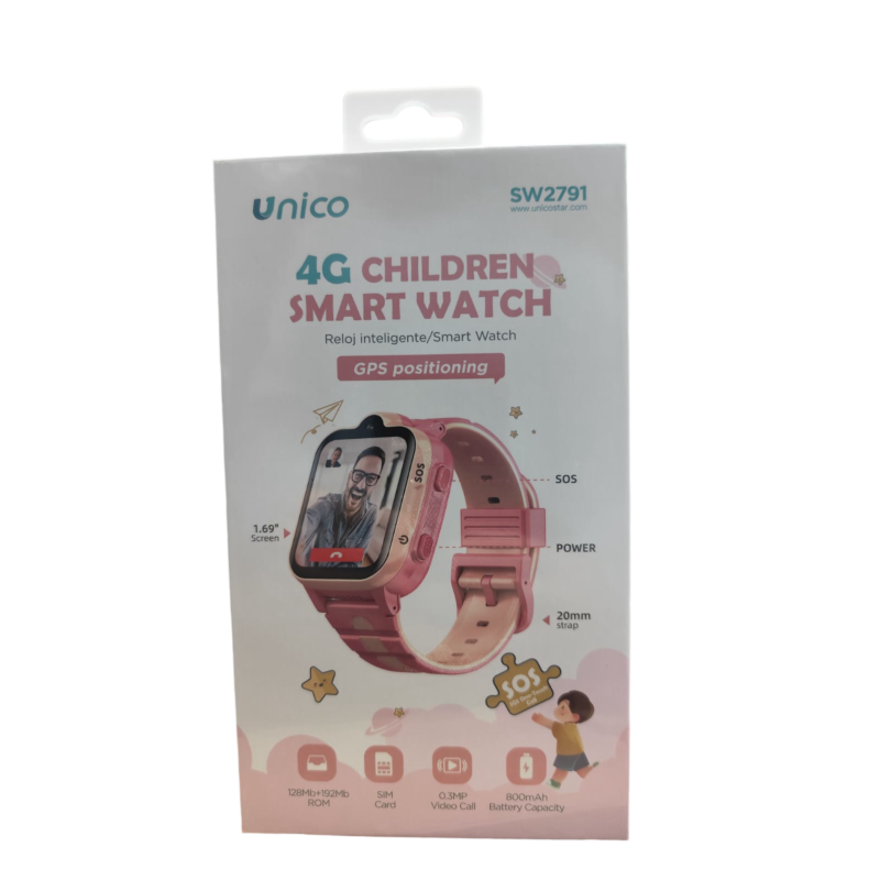 Reloj GPS Infantil Rosa