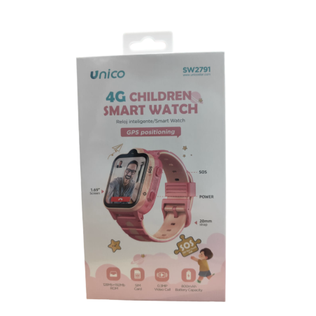 Reloj GPS Infantil Rosa