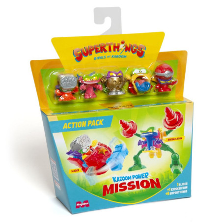 Superthings Kazoom Power Mission Action Pack Varios Modelos