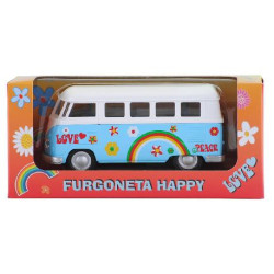 Furgoneta Happy Peace Love