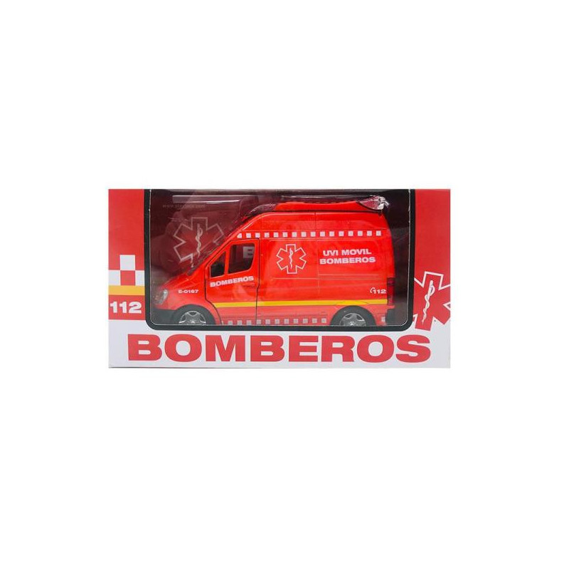 Maqueta Furgon Bomberos