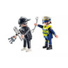 Playmobil 71804 Duo Pack Policía y ladrón