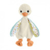 Fisher-Price- Baby Juguete Sensorial Mantita/Peluche Ganso