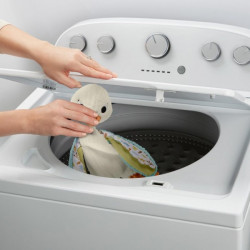 Fisher-Price- Baby Juguete Sensorial Mantita/Peluche Ganso