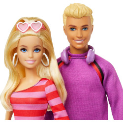 Barbie y Ken Patinadores