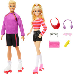 Barbie y Ken Patinadores