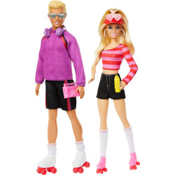 Barbie y Ken Patinadores