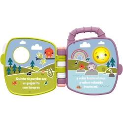Fisher Price- Libro de cuentos musical del Monito Morado