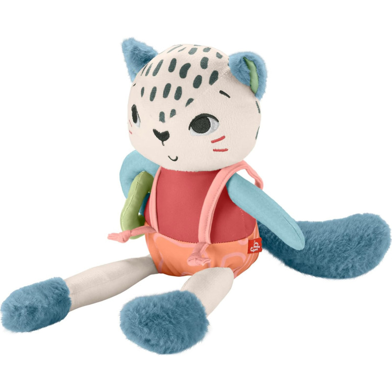 Fisher Price- Leopardo de las nieves Manchitas Divertidas