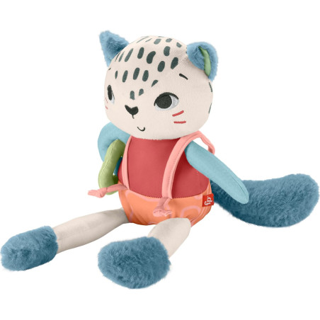 Fisher Price- Leopardo de las nieves Manchitas Divertidas