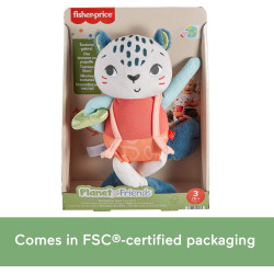 Fisher Price- Leopardo de las nieves Manchitas Divertidas