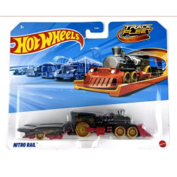 Hot wheels Camión con Remolque, Track Fleet