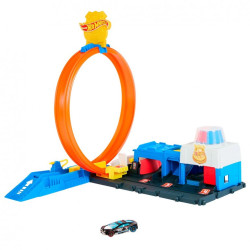Hotwheels Pista Super Estacion de Policia