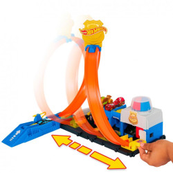 Hotwheels Pista Super Estacion de Policia