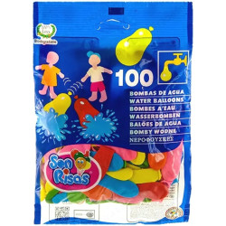 Pack 100 Globos Agua