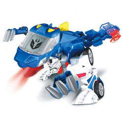 Switch & Go Dinos Patrulla el tericinosaurio coche policía