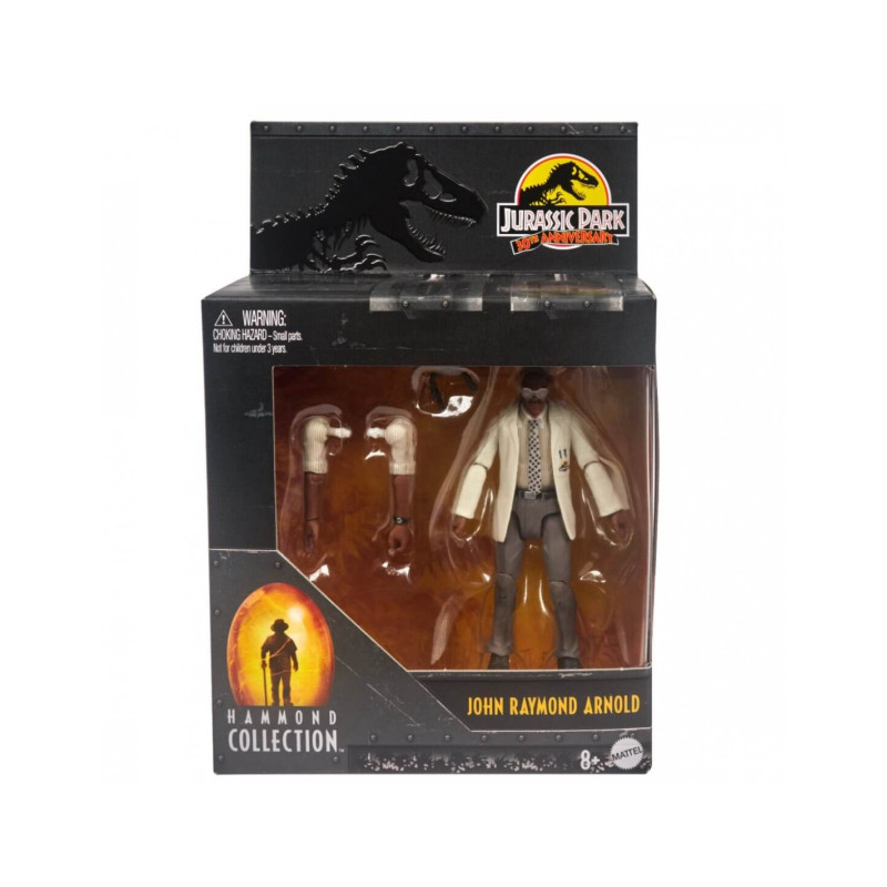 Jurassic World Hammond Collection Figura Ray Arnold 10 cm