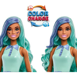 Muñeca Barbie Pelo Verde Vaso Te