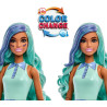 Muñeca Barbie Pelo Verde Vaso Te