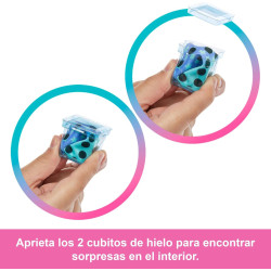 Muñeca Barbie Pelo Verde Vaso Te