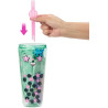 Muñeca Barbie Pelo Verde Vaso Te