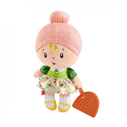 Sonajero Muñeca Rubia con Mordedor Fisher Price