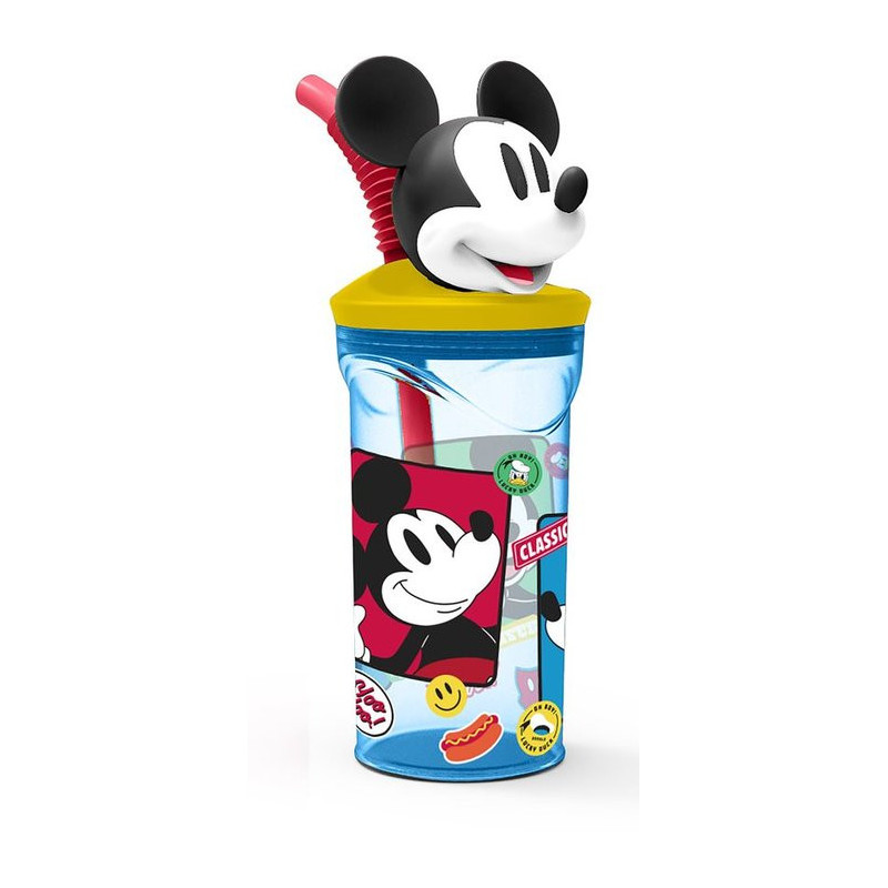 Vaso Figura Mickey Mouse 3D 360 ml