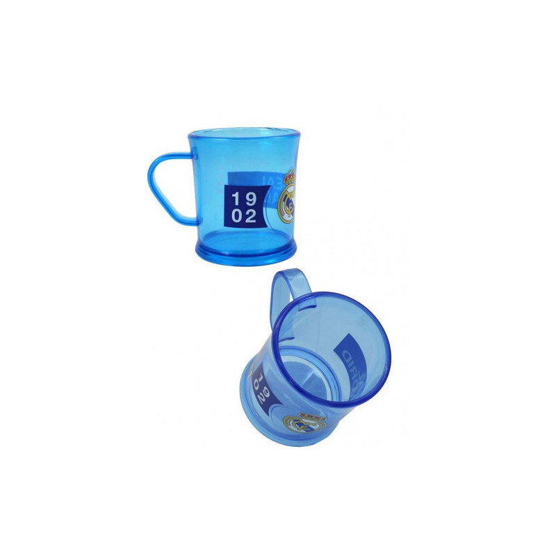 Taza translúcida Real Madrid 250 ml