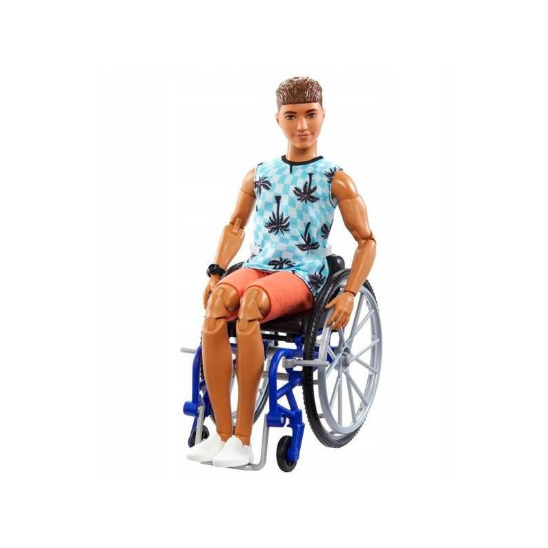 Mattel Barbie Fashionista Ken Silla De Ruedas