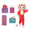 Muñeca Barbie Cutie Reveal Disfraces Panda Rojo - Gatito