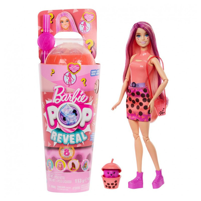 Muñeca Pop Reveal Mochi de Mango Te de Burbujas Barbie