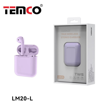 Auricular Bluetooth LM20 Lila