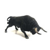 Toro Bravo Negro Zaino Embistiendo