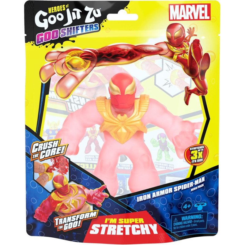 Figura Goo Jit Zu Heroes Iron Spiderman