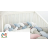 Protector De Cuna Trenza 150 Cm