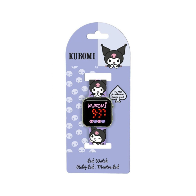 Reloj Led Kuromi