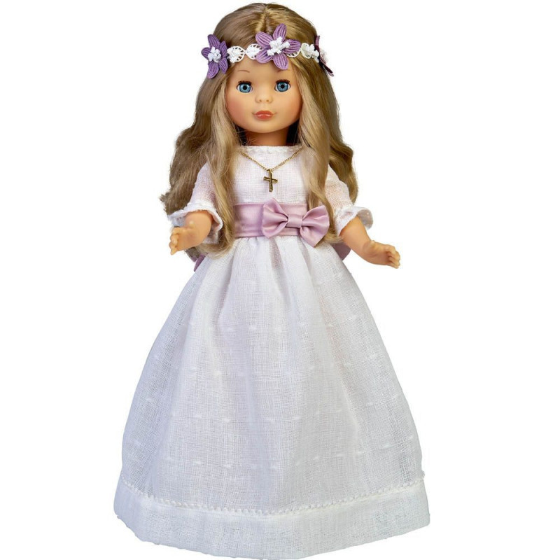 Nancy Colección Comunión Corona de Flores Rubia