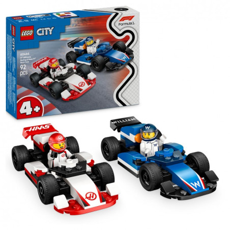 LEGO City Project Alicia 2025 Coches de F1 Williams Racing y Haas F1 - 60464