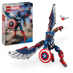 LEGO Súper Héroes Marvel Figura para Construir: Nuevo Capitán América - 76296