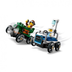 LEGO City 60459 Pack de Coches de Carreras: Avión vs Cama de Hospital