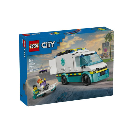 LEGO City Ambulancia de Emergencias - 60451